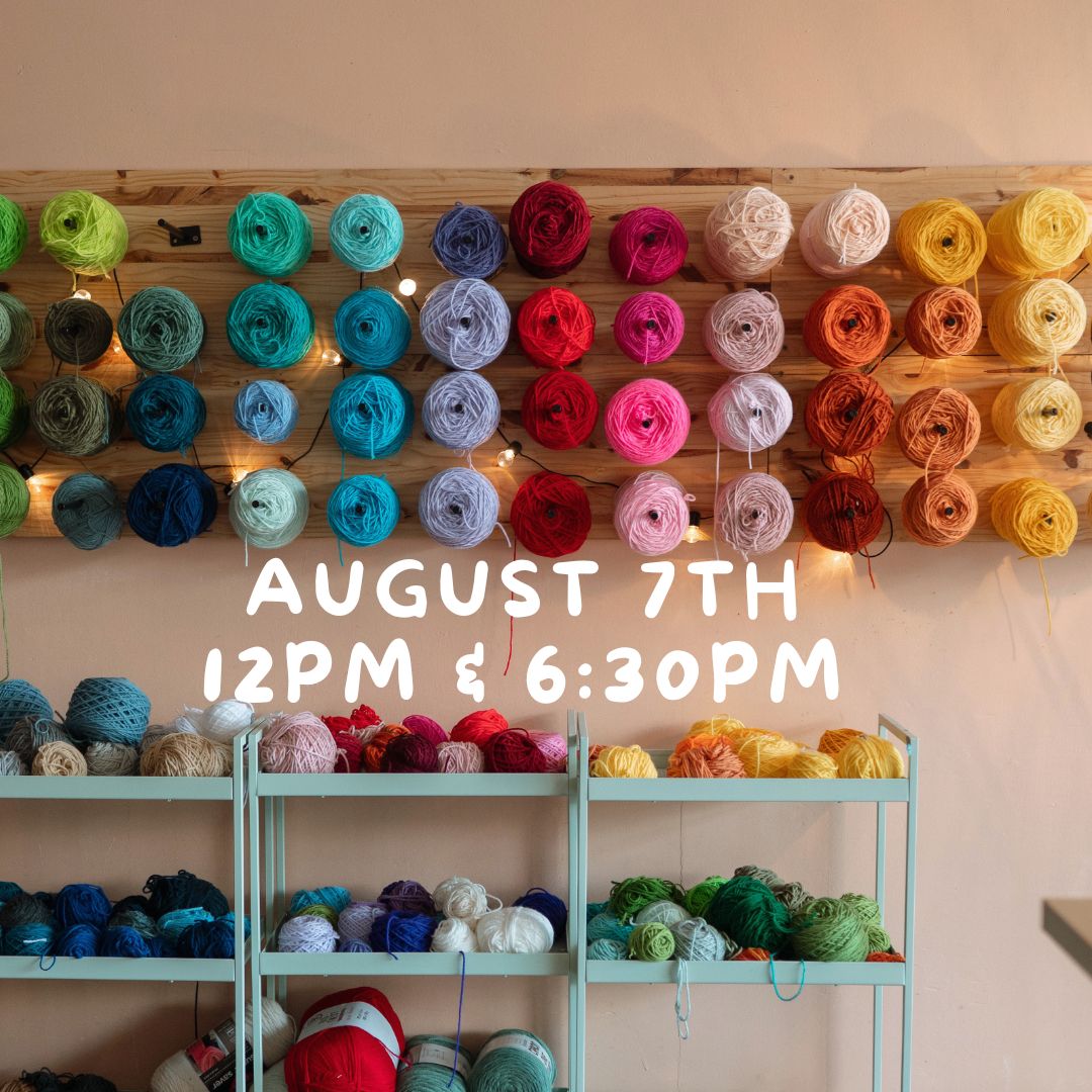 August 7th 12pm & 6:30pm