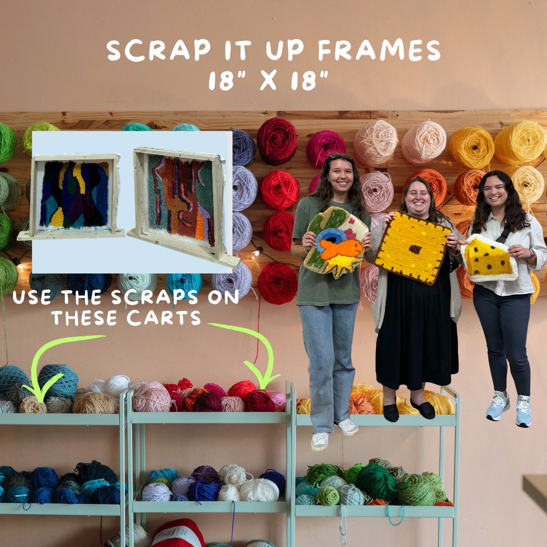 BTS TUFTING WORKSHOP MAY 15TH 6PM - AHHHHH SWIM, SWIM.