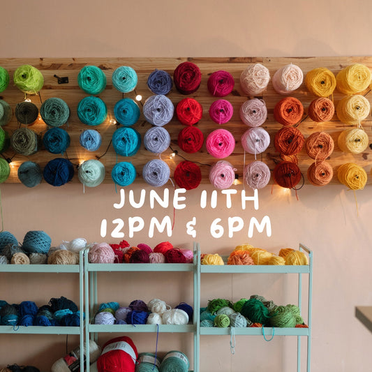 June 11th 12pm & 6pm