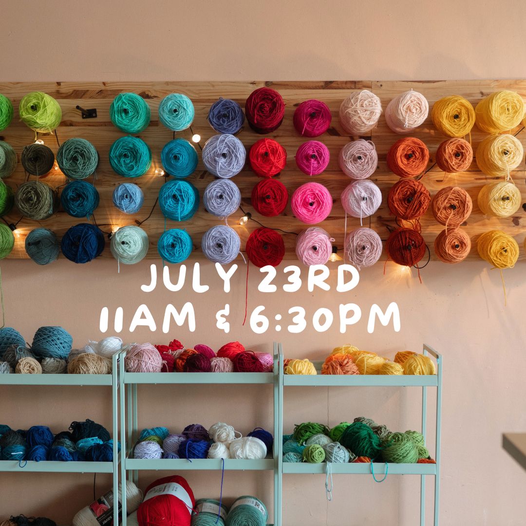 July 23rd 11am & 6:30pm