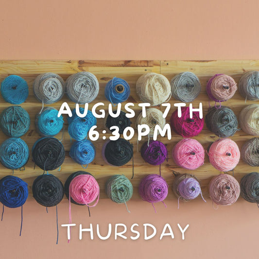 August 7th 6:30PM (Thursday)