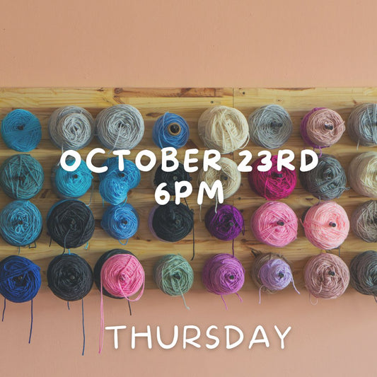October 23rd 6pm