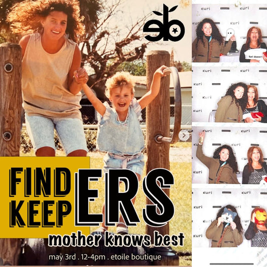 May 3rd 11am (FINDERS KEEPERS - MOTHER KNOWS BEST)