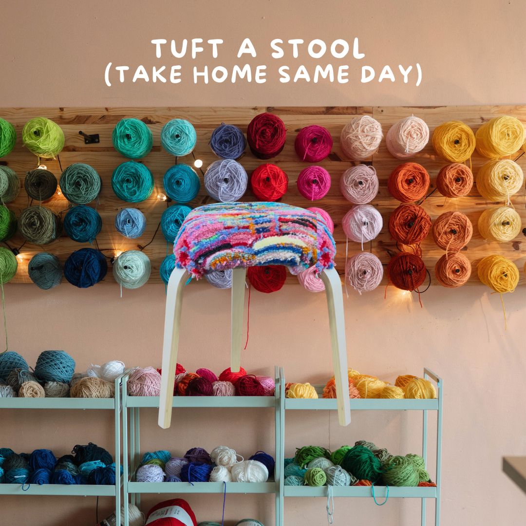 BTS TUFTING WORKSHOP MAY 15TH 6PM - AHHHHH SWIM, SWIM.