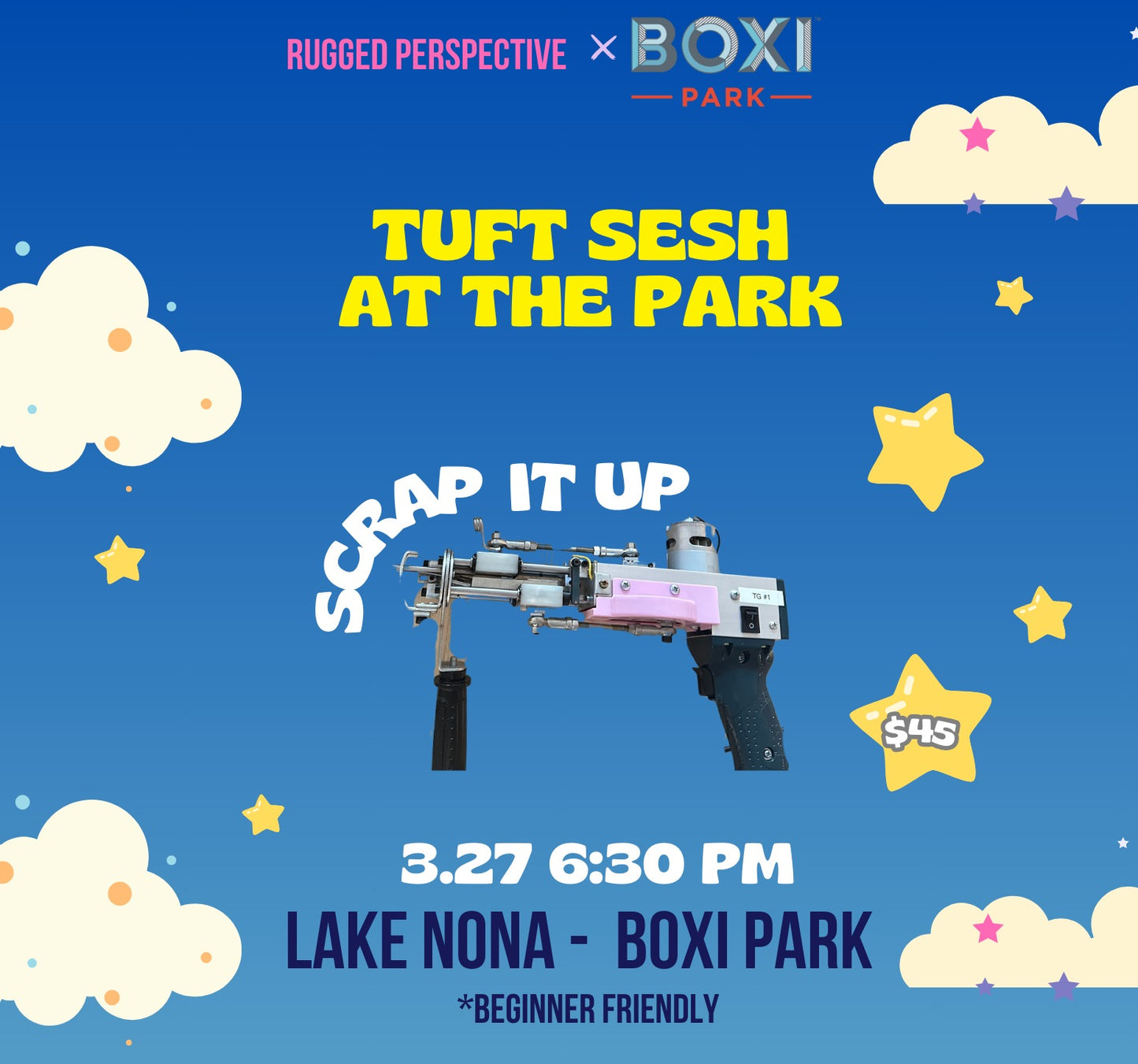 SCRAP IT UP - AT BOXI PARK 3/27 6:30PM
